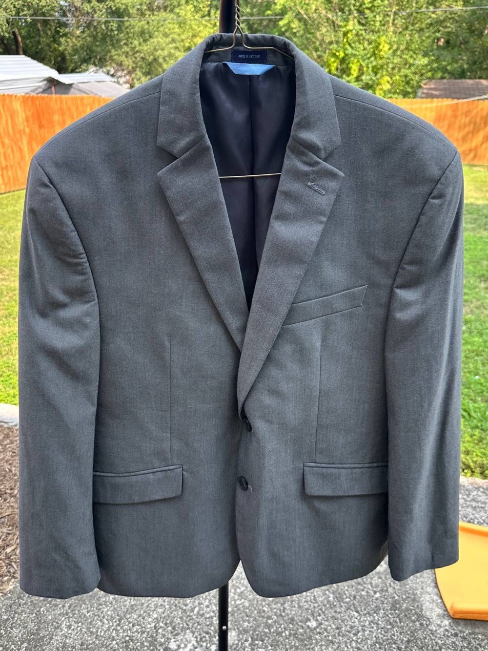Made by Cam Newton Grey Suit Coat Jacket Blazer 42s